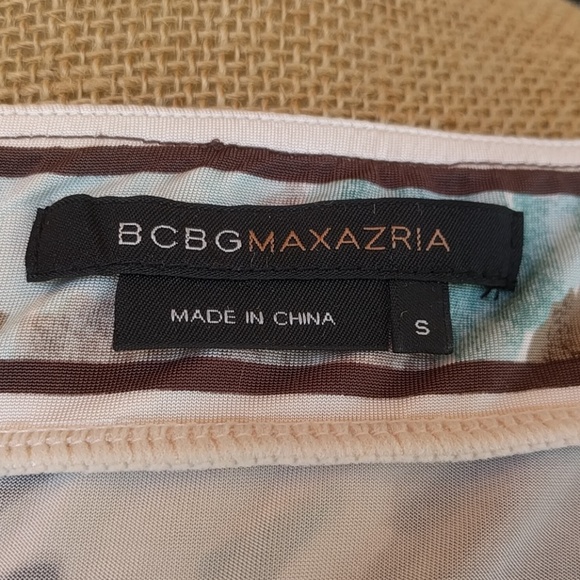 BCBGMaxAzria Keyhole Tie Halter Top Sz S - Picture 5 of 7